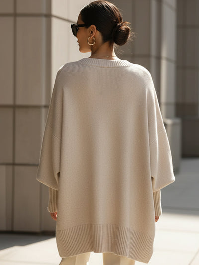 Oversized Poncho Sweater