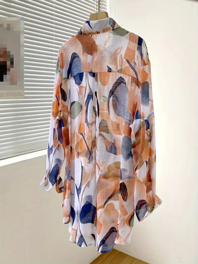 VICKY | STYLISH PRINTED BLOUSE