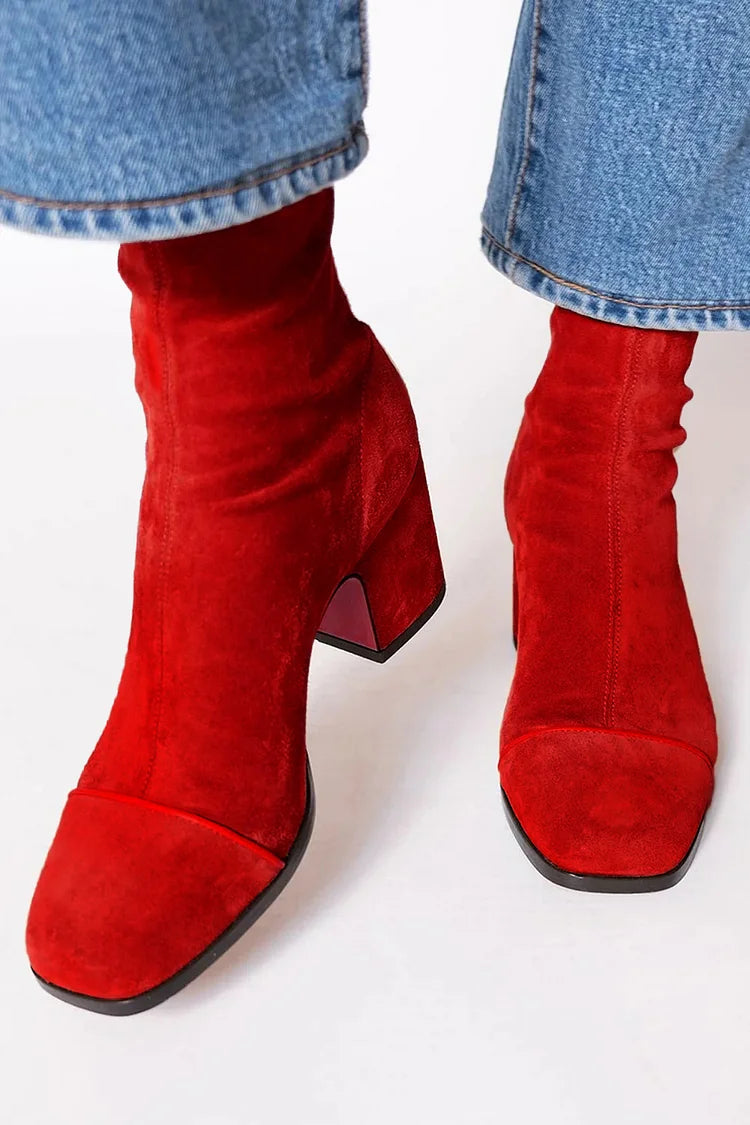 Mariel™ | Bold Colorful Ankle Boots