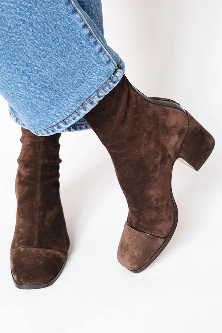 Marga™ | Suede Elegance Ankle Boots