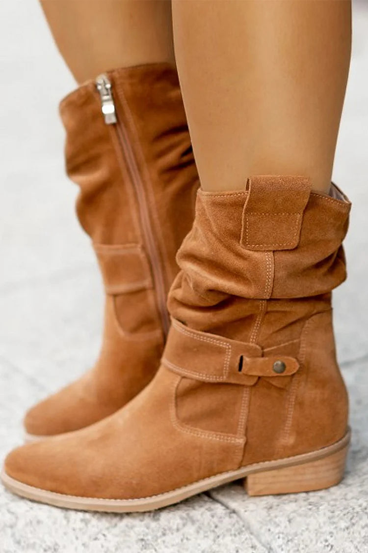 Cléa™ | Soft Suede Ankle Boots
