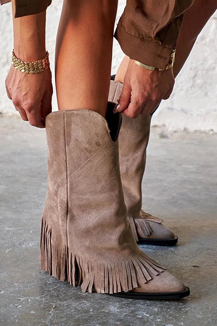 Mane™ | Fringe Boots