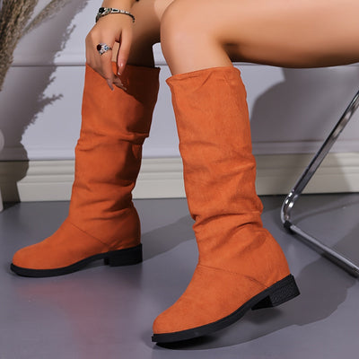 Women's Slouchy Mid Calf Boots