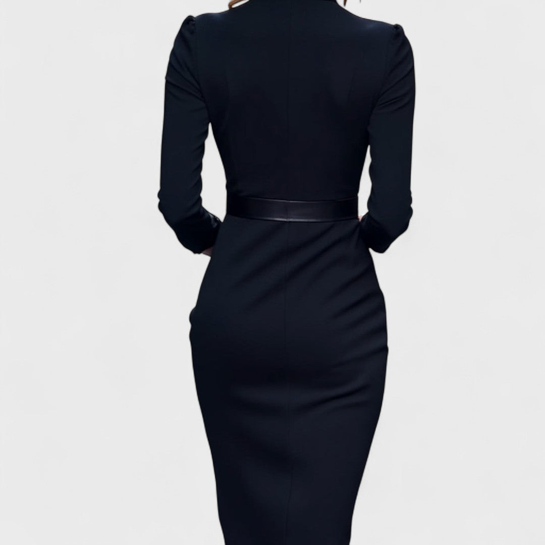 ALVA™|ELEGANT BLACK DRESS