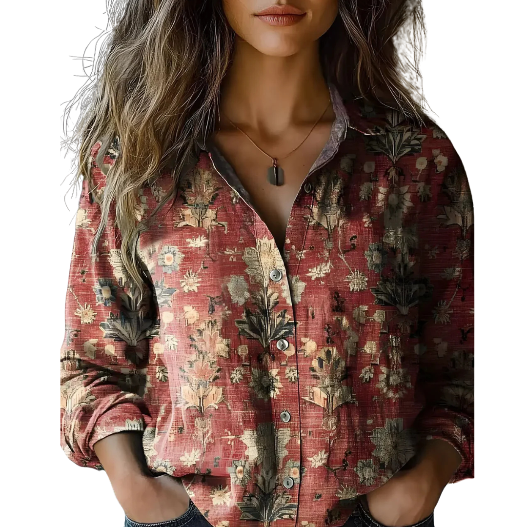 Olivia&Grace™ | Élodie - Vintage Blouse