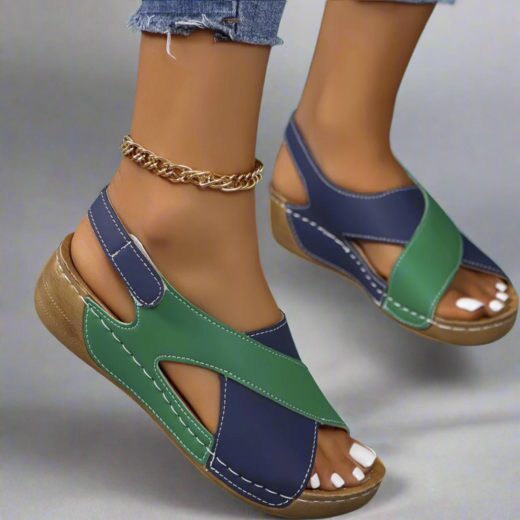 Madison | Orthopedic Colorblock Sandals