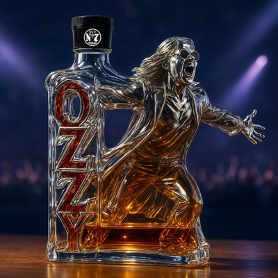 Ozzy Osbourne Limited Edition Whiskey Bottle
