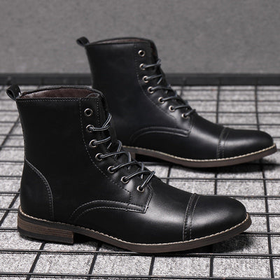 Morgan | Faux Leather Ankle Boots