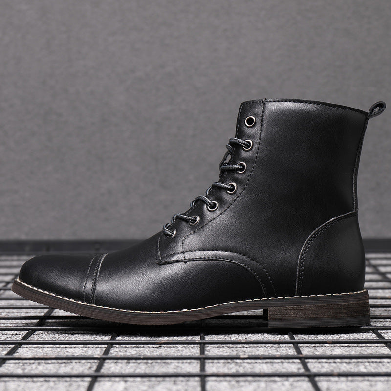 Morgan | Faux Leather Ankle Boots
