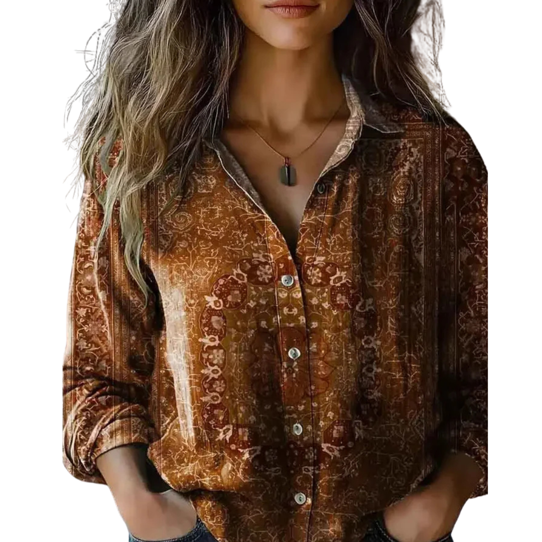 Olivia&Grace™ | Celeste - Vintage Blouse