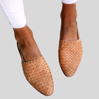 NATALIE | STYLISH WOVEN STLE SANDALS