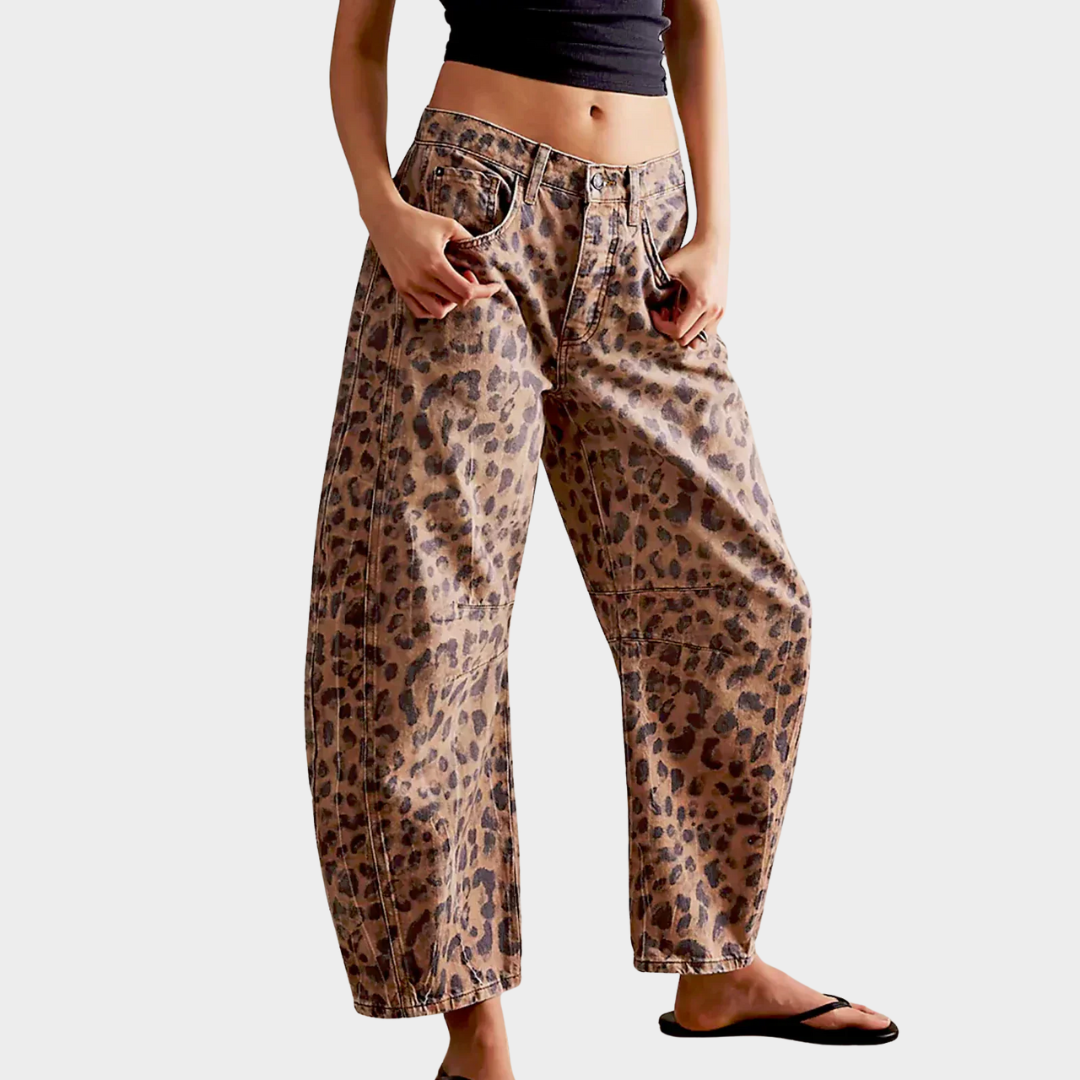 EDITH | COMFORTABLE LEOPARD PANTS