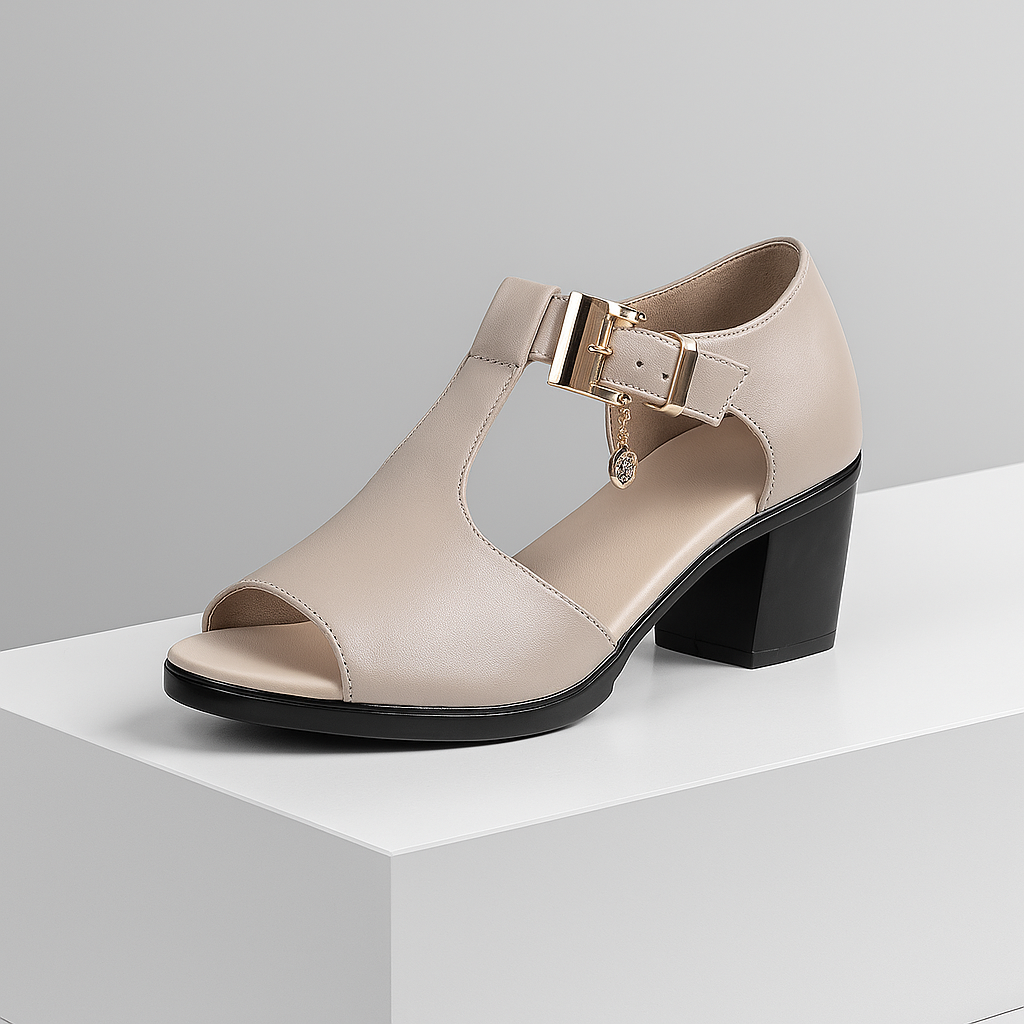 Madison | Elegant Open-Toe Heels
