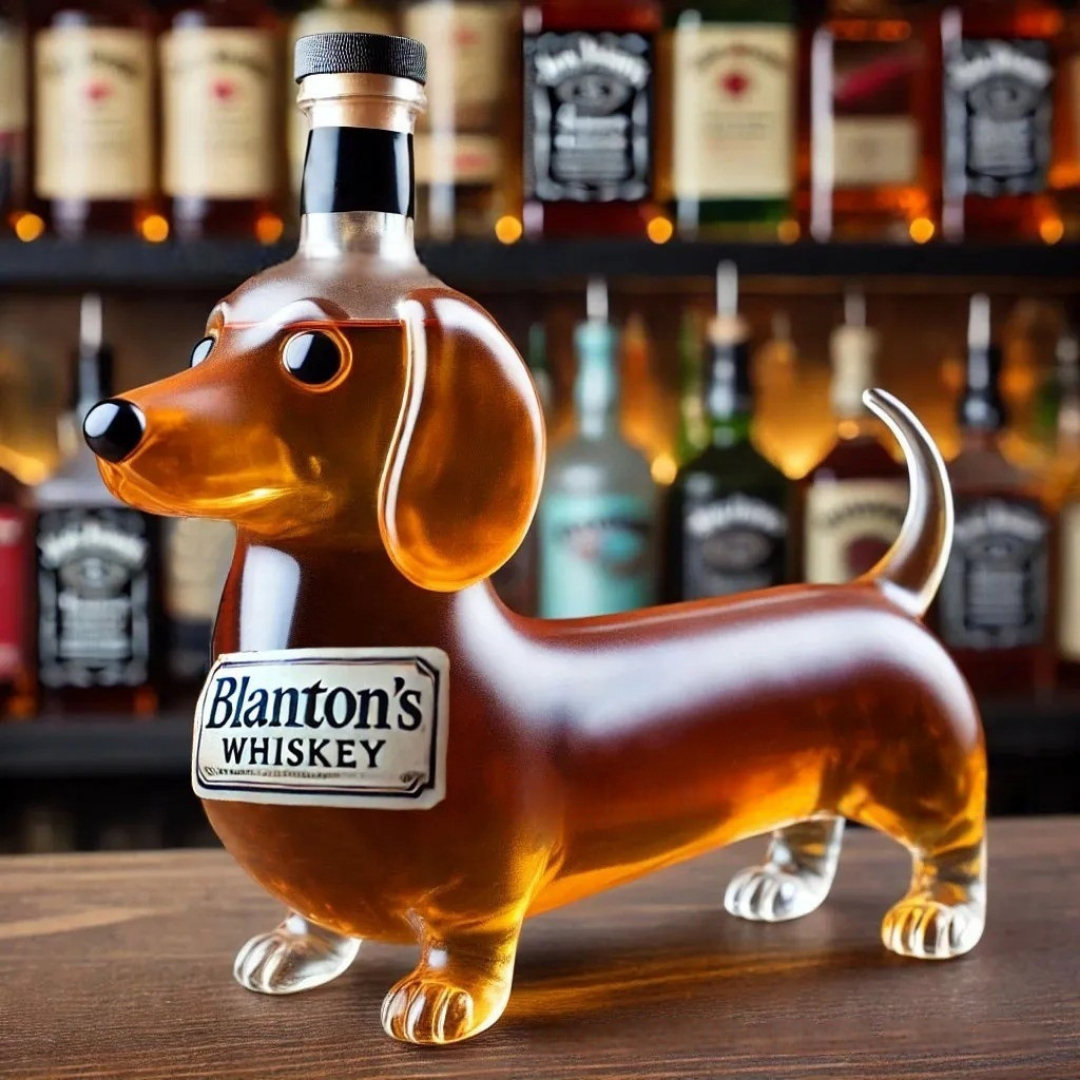 Dachshund Dog Whiskey Bottle Collection