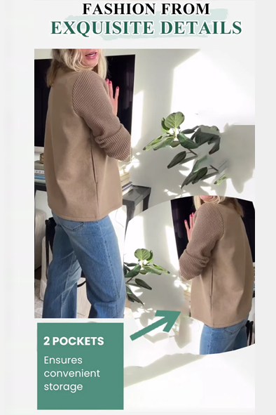 Athena | Stylish Casual Button Coat