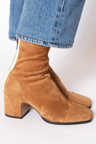 Vienne™ | Modern Contrast Ankle Boots