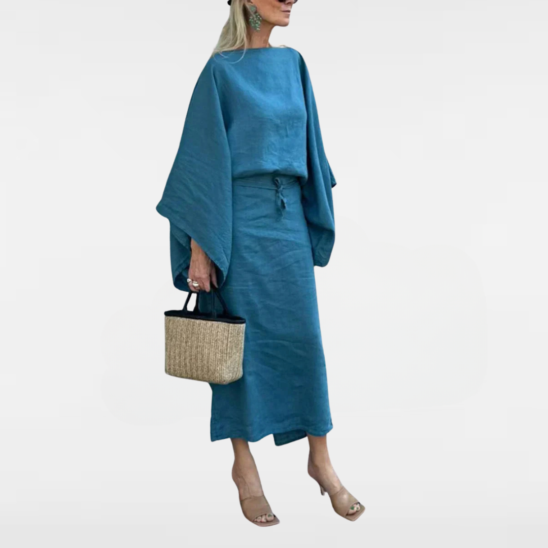 Saphira | Maxi kimono-style dress