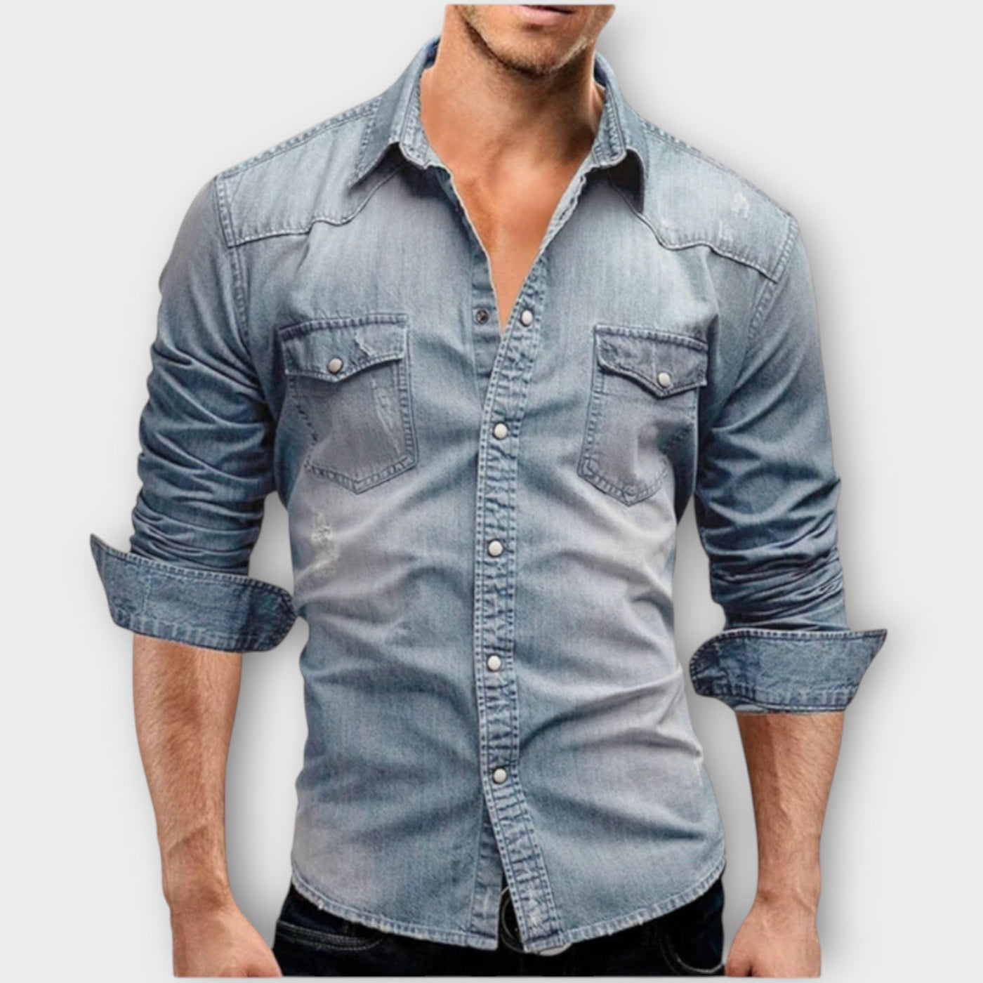 Modern Denim Shirt