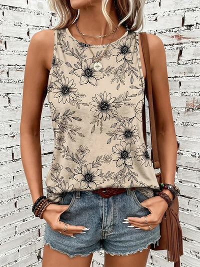 REYA | COMFORTABLE FLORAL SUMMER TOP