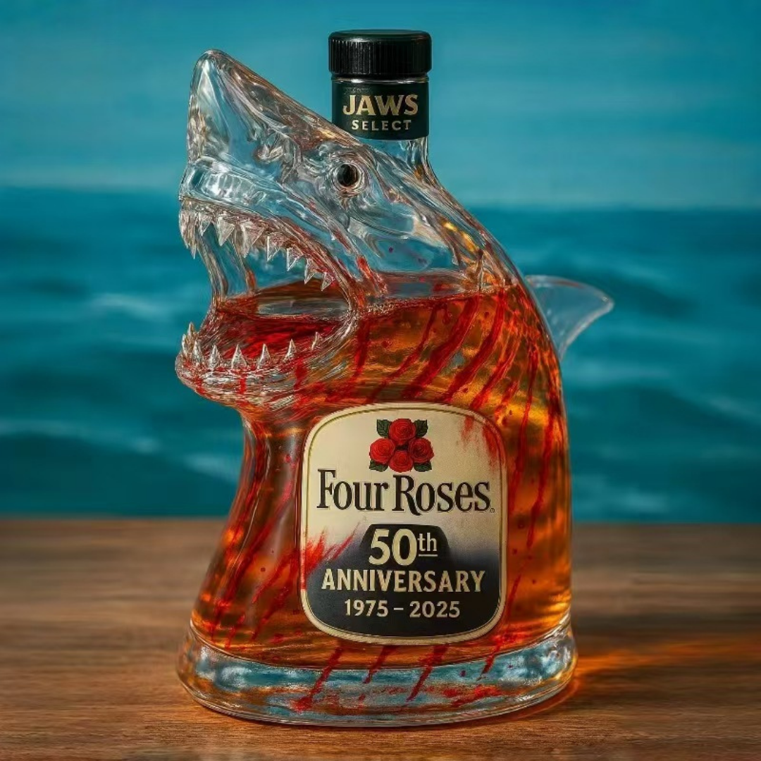 JAWS 50th Anniversary Whiskey Bottle Collection