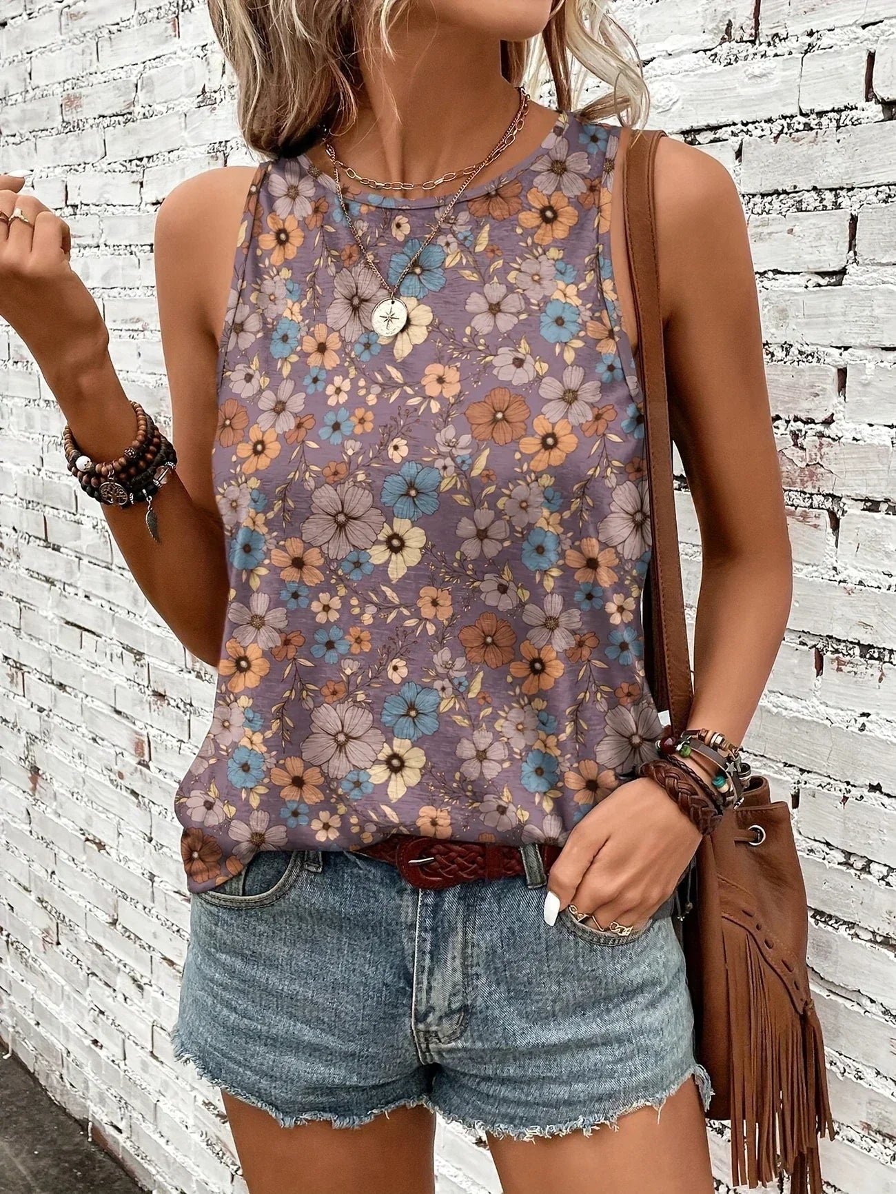 REYA | COMFORTABLE FLORAL SUMMER TOP