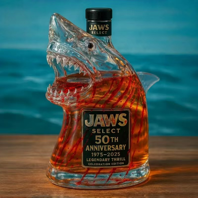 JAWS 50th Anniversary Whiskey Bottle Collection