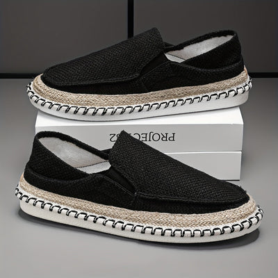 COASTAL WEAVE SLIP-ON SHOES