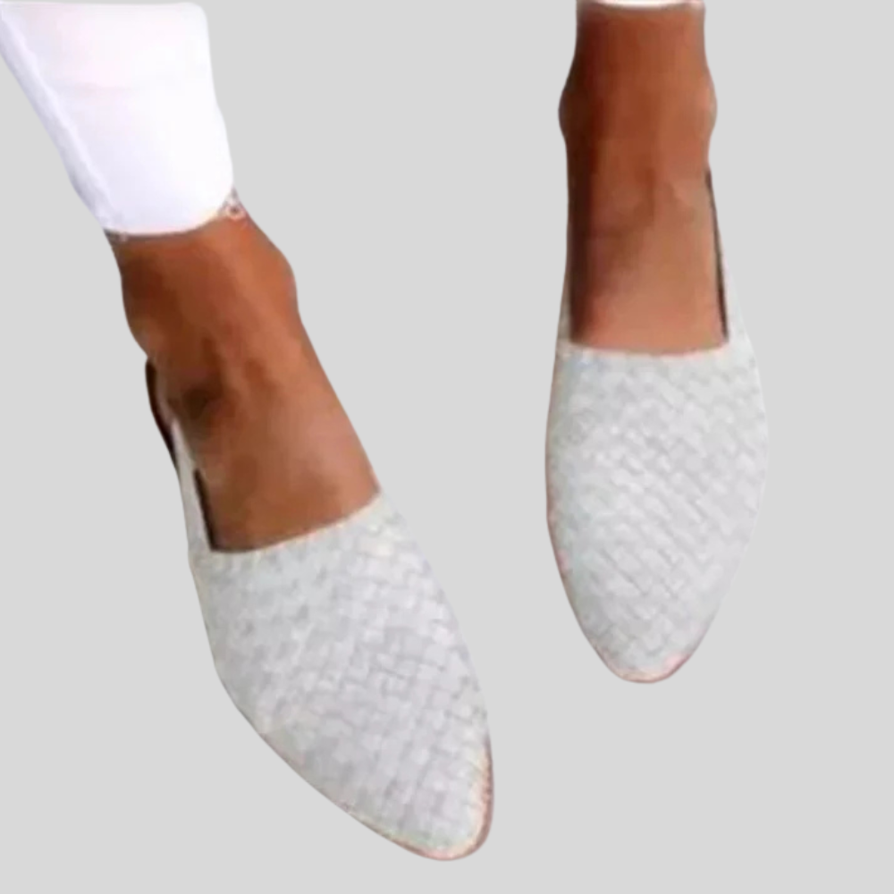 NATALIE | STYLISH WOVEN STLE SANDALS