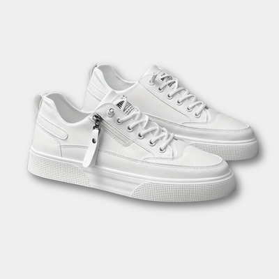 CIRO | LEATHER SNEAKERS WITH ZIP DETAIL