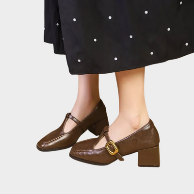 Edith | French-Style Mary Jane Sandals
