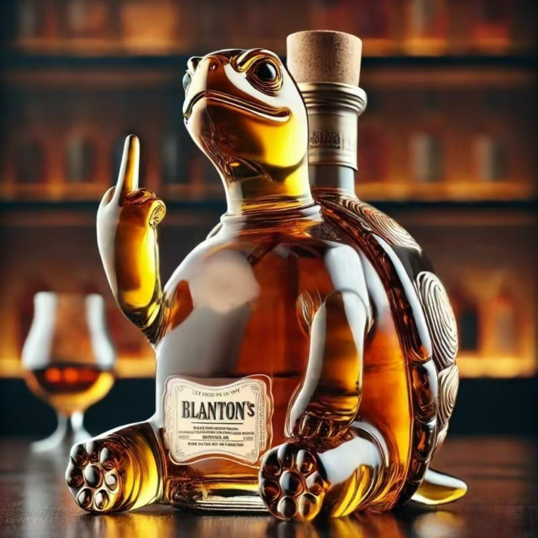Whiskey Turtle Bottle