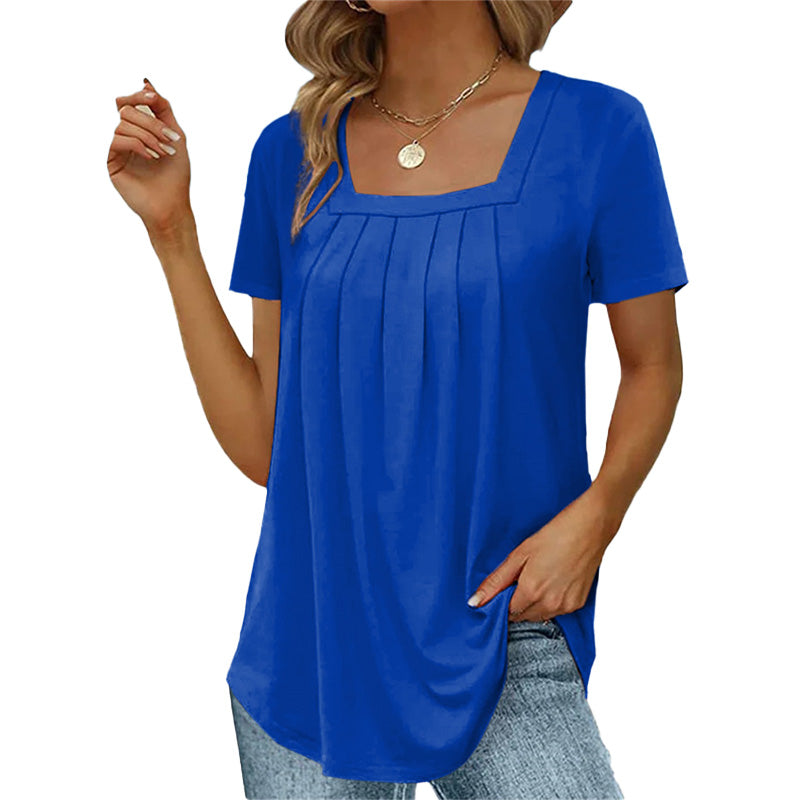 TINA | CASUAL PLEATED BLOUSE