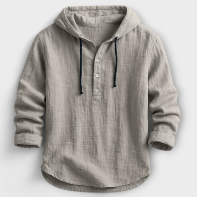 Luxe Shirt with Hood