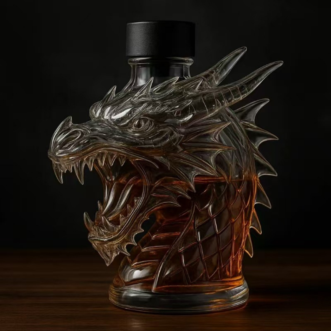 Dragon’s Fury Crystal Whiskey Decanter