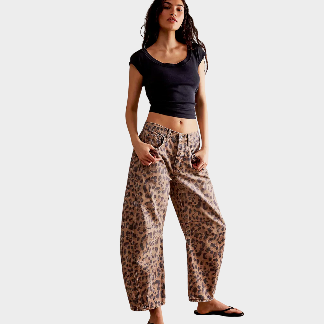 EDITH | COMFORTABLE LEOPARD PANTS