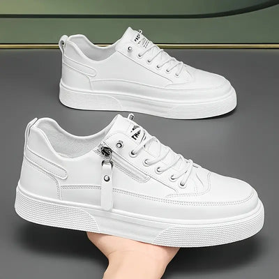 CIRO | LEATHER SNEAKERS WITH ZIP DETAIL