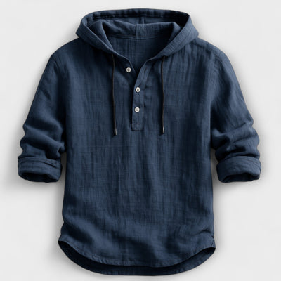 Luxe Shirt with Hood