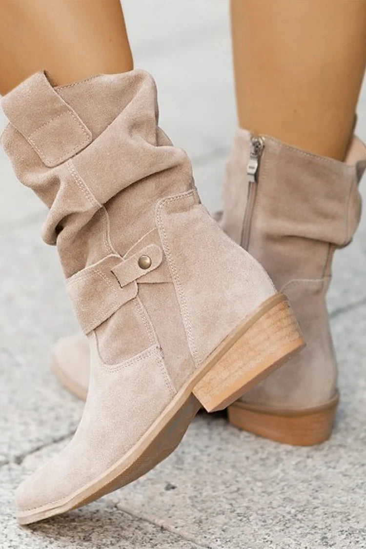 Cléa™ | Soft Suede Ankle Boots
