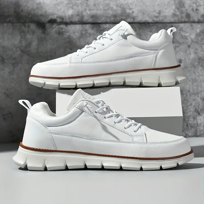 HAPPY | LEATHER SNEAKERS WITH ORTHOPEDIC COMFORT