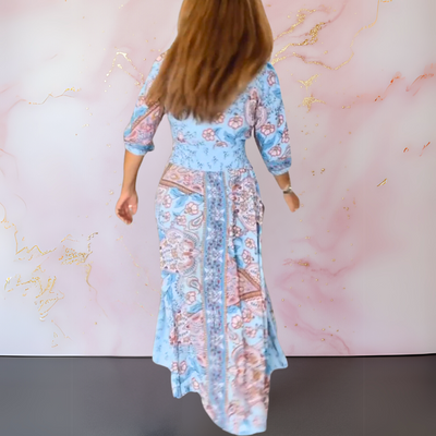 CAMELLIA | TIMELESS LONG SLEEVED SUMMER DRESS