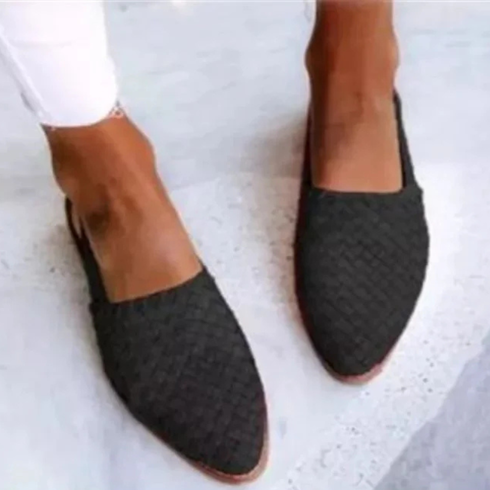 NATALIE | STYLISH WOVEN STLE SANDALS