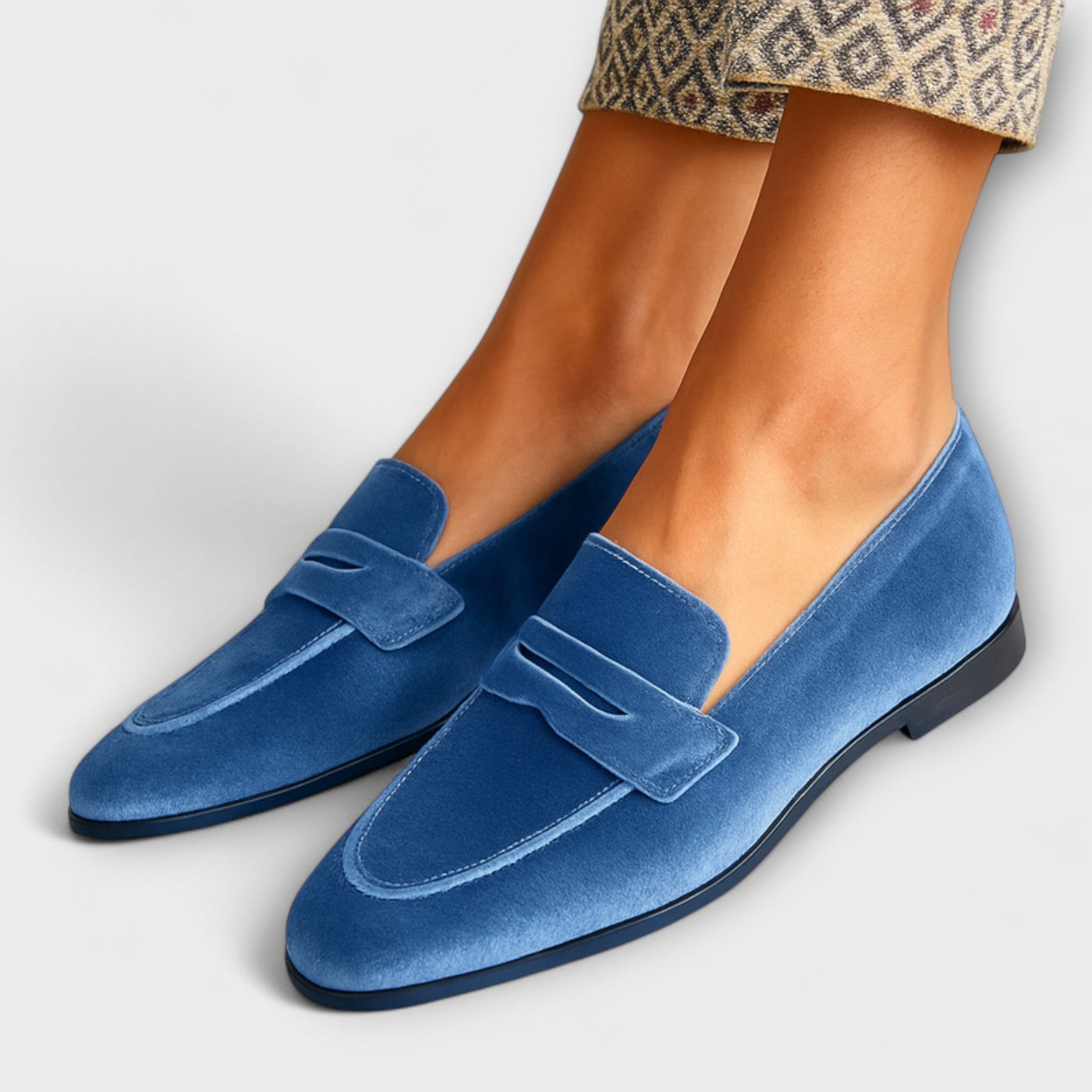 Louise | Soft Velvet Slip-Ons