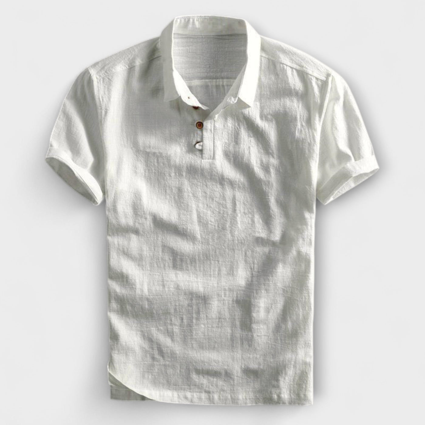 Cotton and Linen Polo