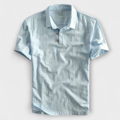 Cotton and Linen Polo