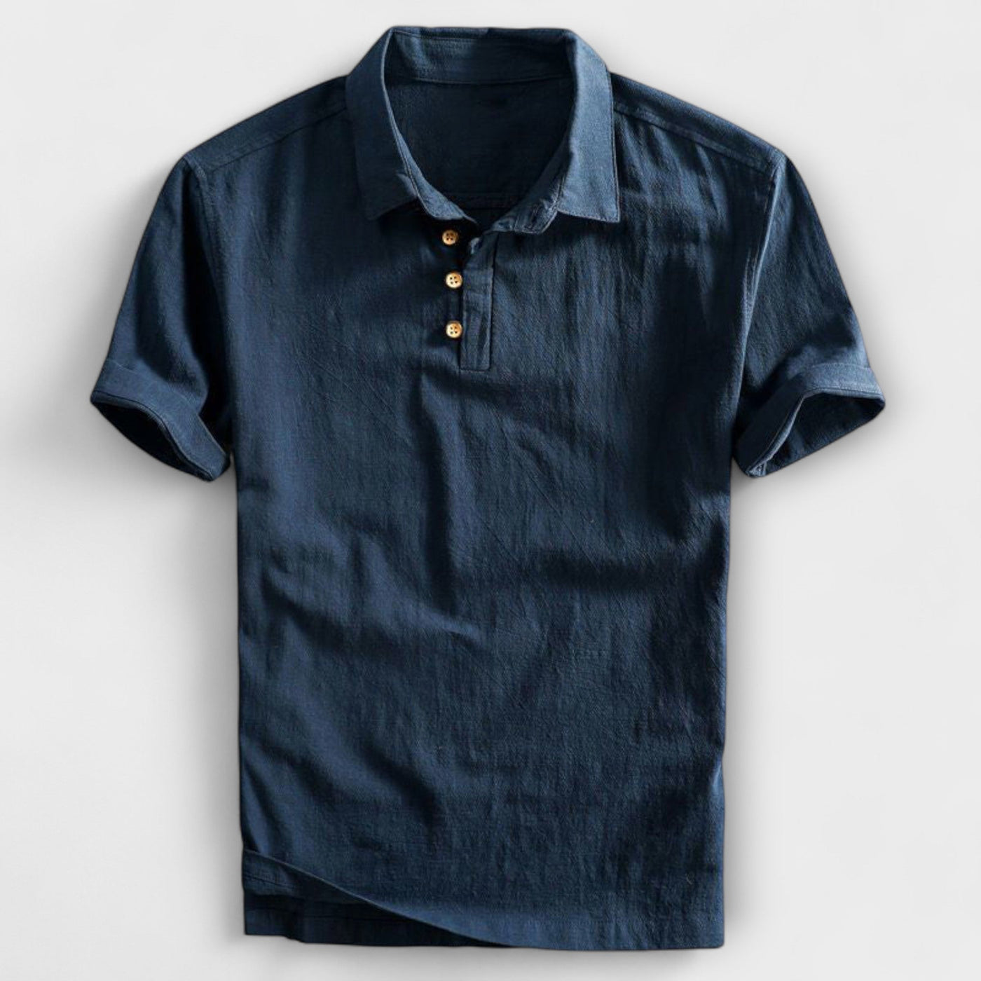 Cotton and Linen Polo