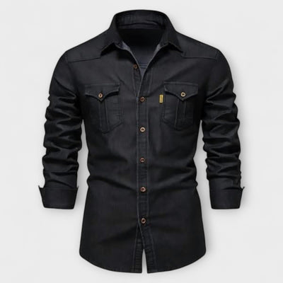 Slim Fit Denim Shirt