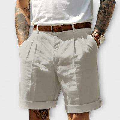 Elegant Cotton Bermuda Shorts