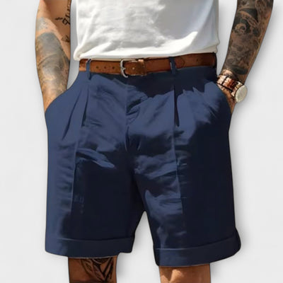 Elegant Cotton Bermuda Shorts
