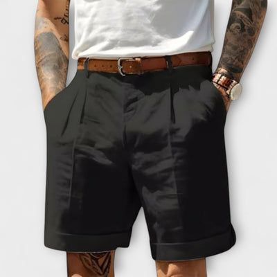 Elegant Cotton Bermuda Shorts