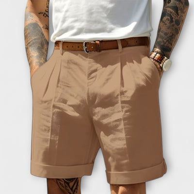 Elegant Cotton Bermuda Shorts